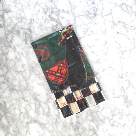 Mackenzie Childs Scottie Dish Towel - Picture 2 of 3